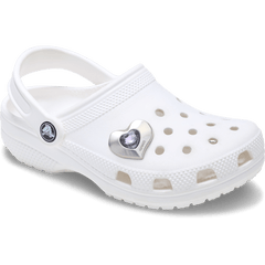 Crocs - SilverandPurple SMT Gem Heart Jibbitz™ charms
