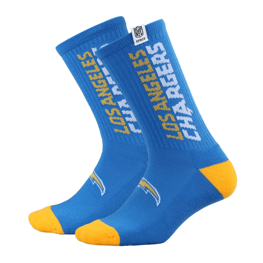 Crocs - NFL Los Angeles Chargers Crocs Socks