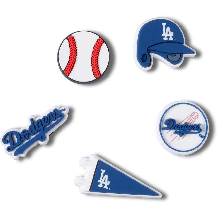 Crocs - MLB Los Angeles Dodgers 5pck Jibbitz™ charms