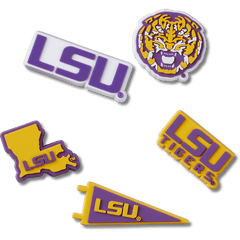Crocs - LSU 5 Pack Jibbitz™ charms
