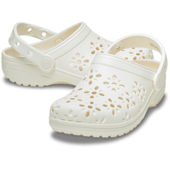 Crocs - Kids' Classic Floral Cut-Out Clog