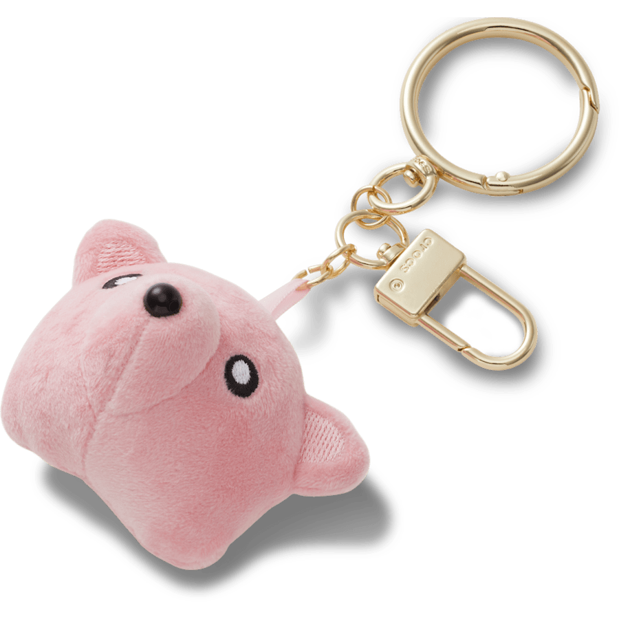 Crocs - Plush Teddy Face Bag Charm