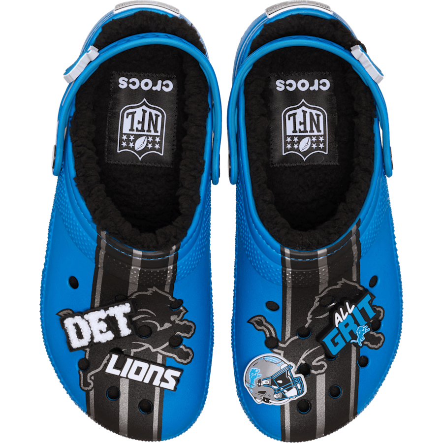 Crocs - NFL Detroit Lions Classic Lined Clog