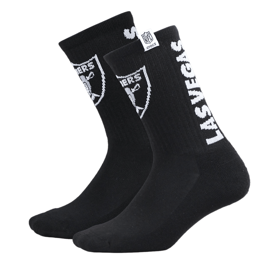 Crocs - NFL Las Vegas Raiders Crocs Socks